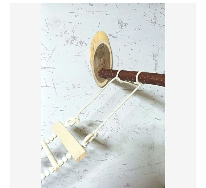 4　吊り橋　はしご　止まり木　バードトイ　鳥　インコ　小動物