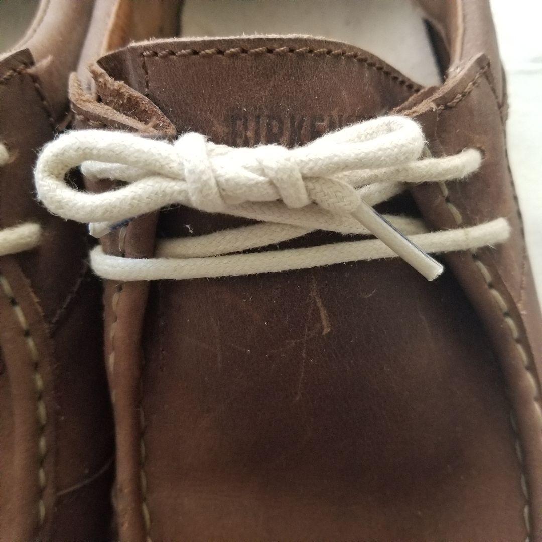 メンズ◎BIRKENSTOCK ビルケンシュトック　モカシンブラウン　43