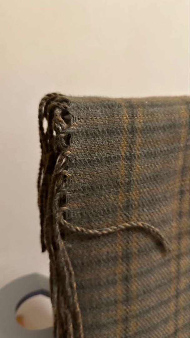 ZARA チェック柄ブランケット 140×190cm