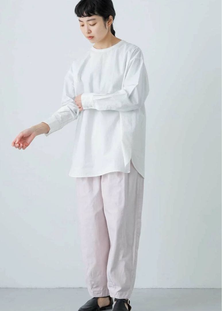 かぐれ シャツ ブラウス クルーネック 新品