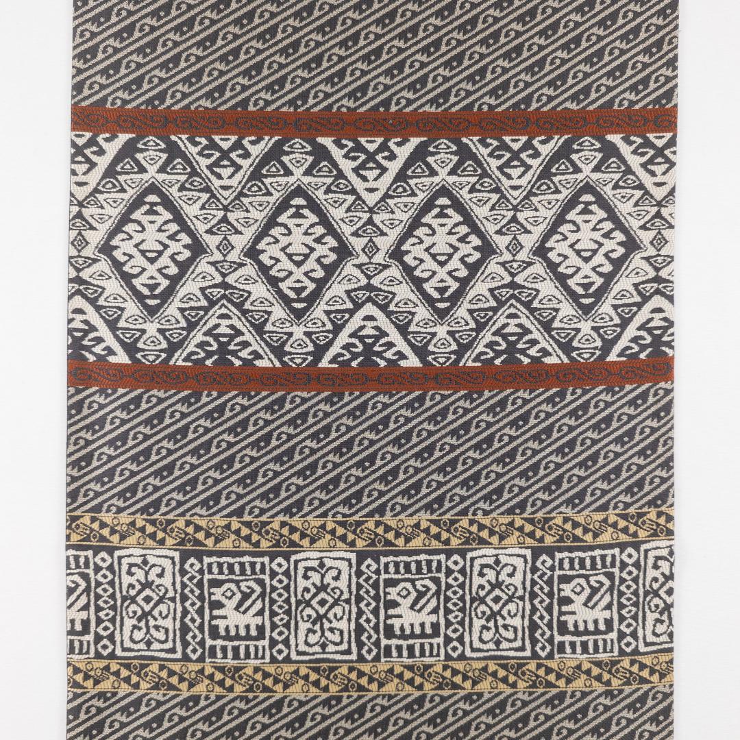 Morocco R7SK1383 袋帯 洒落袋帯 コプト 幾何文様 六通柄