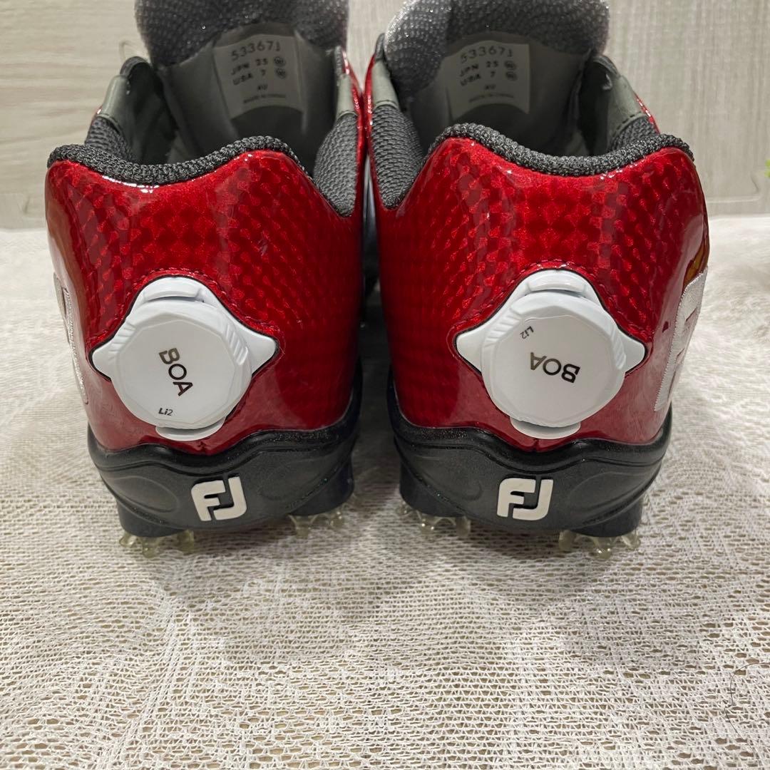 未使用 フットジョイ FootJoy 25cm ゴルフシューズ BOA(ボア付)