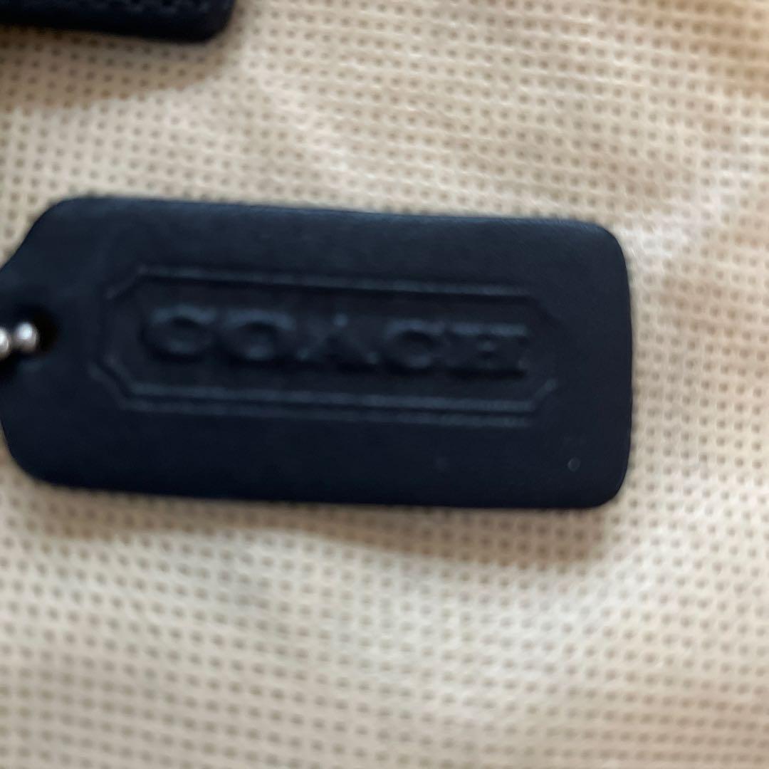 COACH コーチ ワンショルダーバッグ 黒 レザー 本革 ブラック