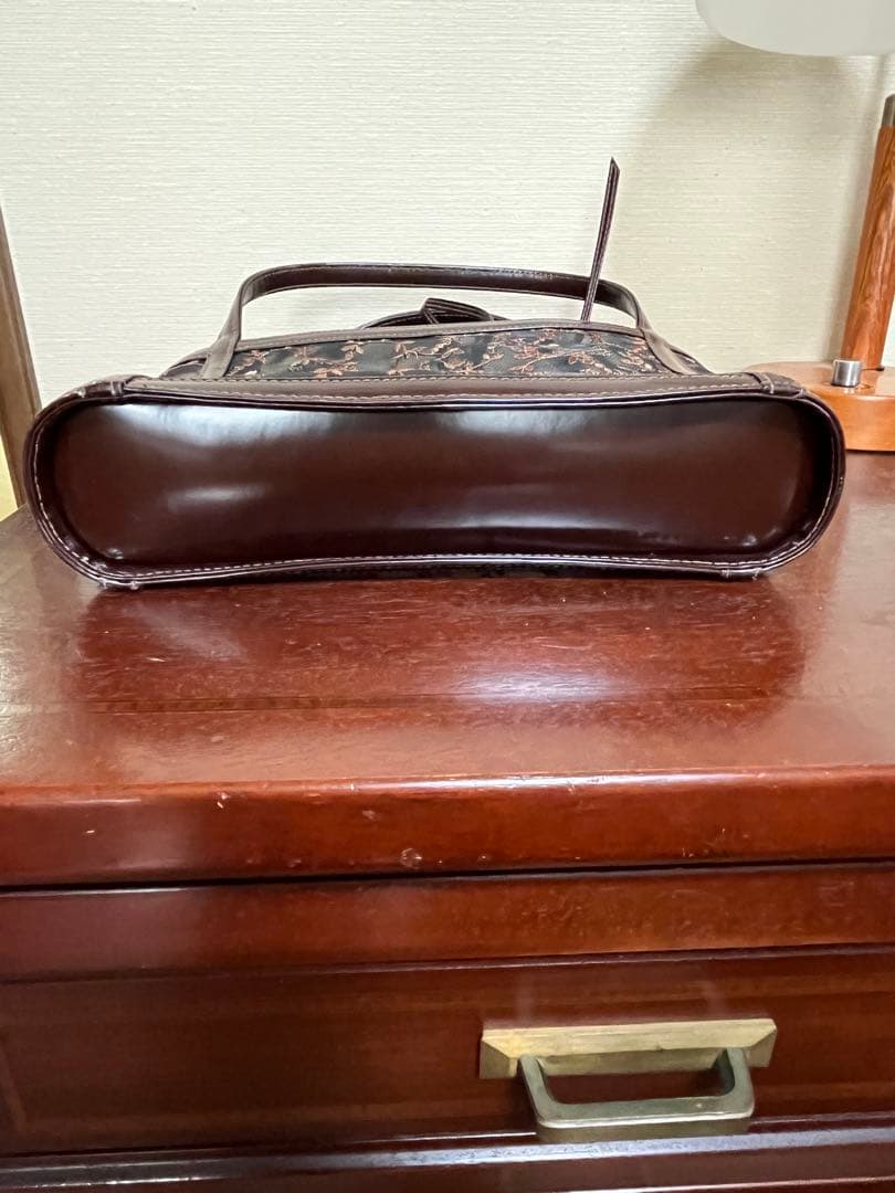 Chloe レース調　レトロ　カゴバッグ