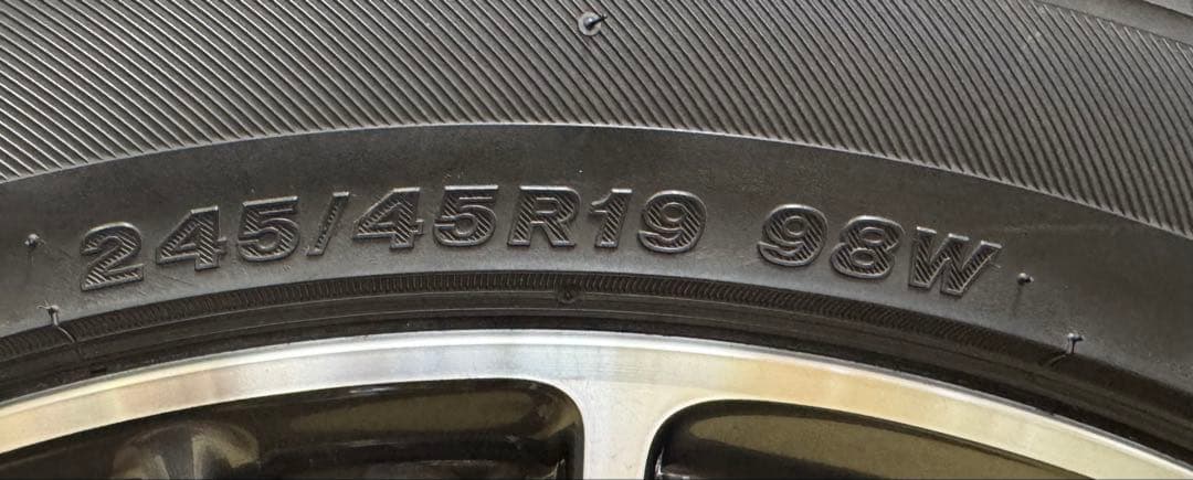 レクサスLS600h 460 fスポーツ純正 BBSホイールREGNOセット