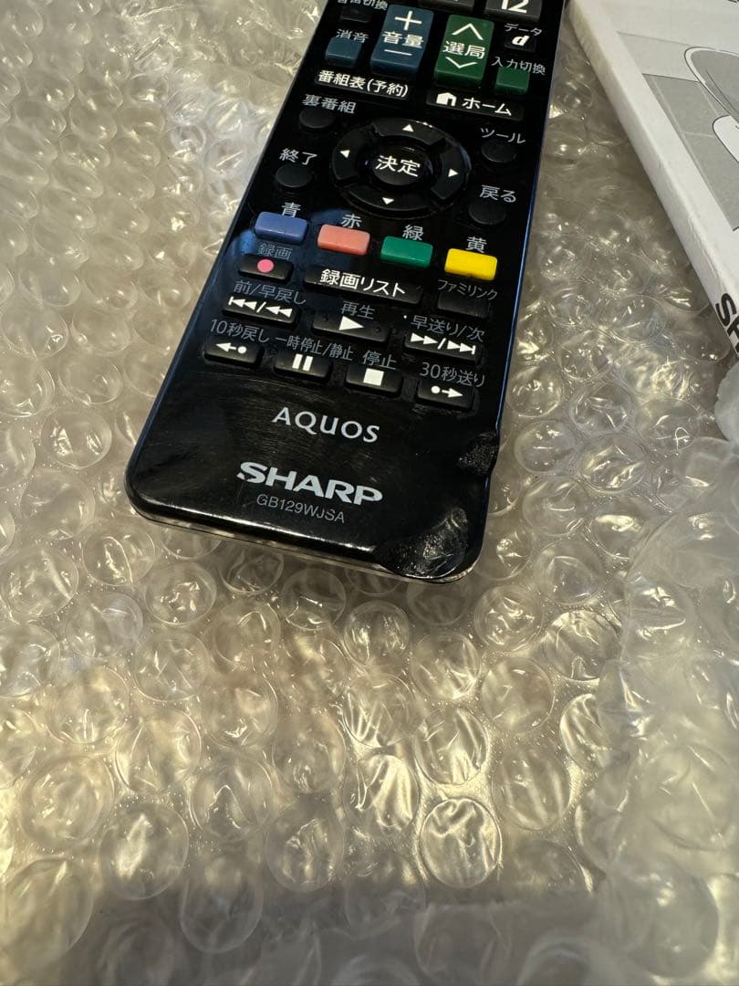 極美品 シャープ 40型液晶テレビ AQUOS LC-40H20 2015年製