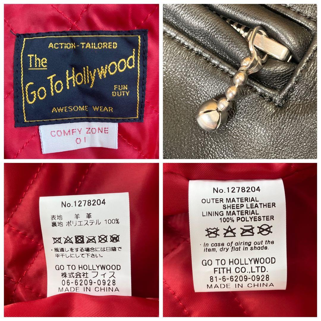 極美品・近年モデル✨Go To Hollywood　ライダース　羊革　150位