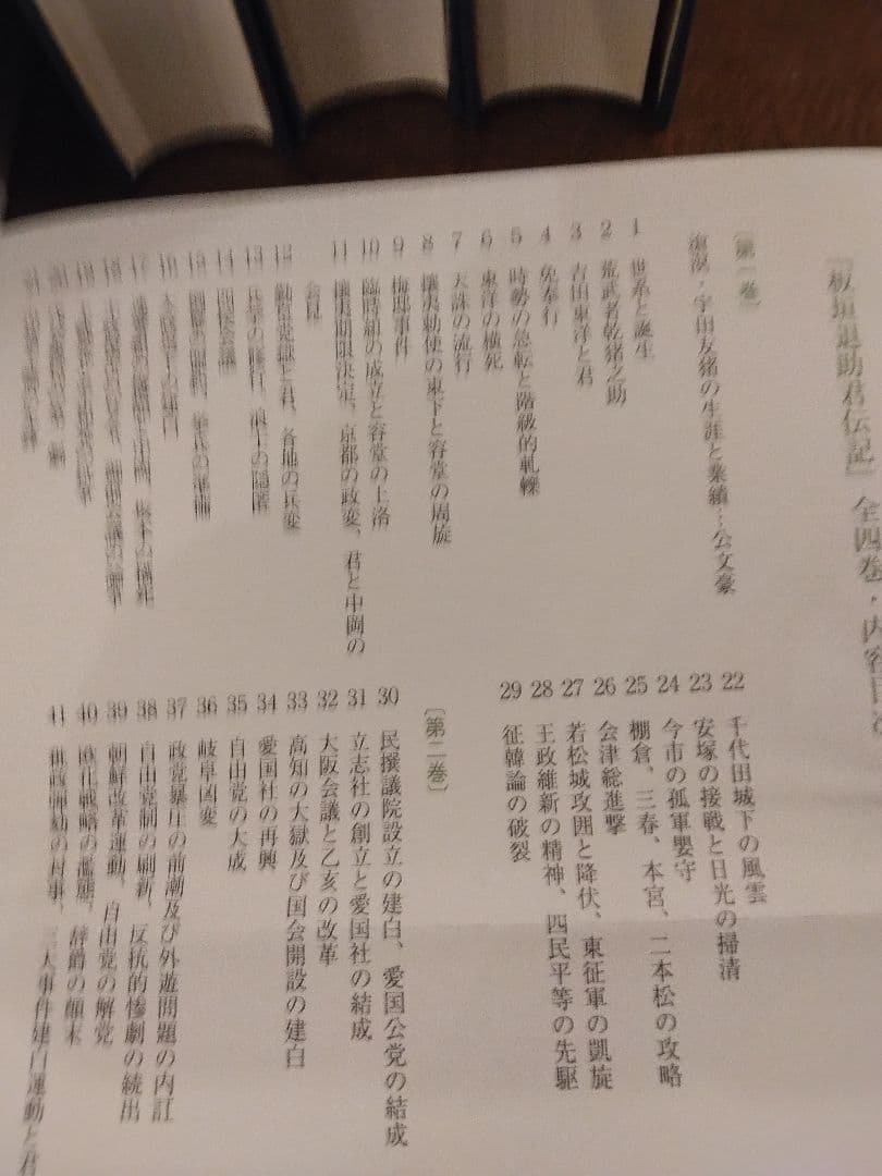 板垣退助君伝記 1　2　4　計3冊　3巻欠　原書房　明治百年史叢書　2009年