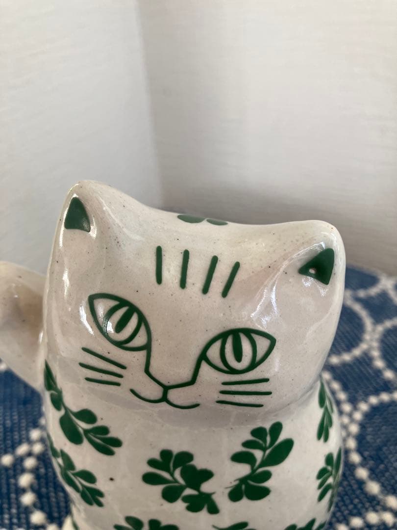 リサラーソン　まねくねこ　グリーン大　トンカチストア