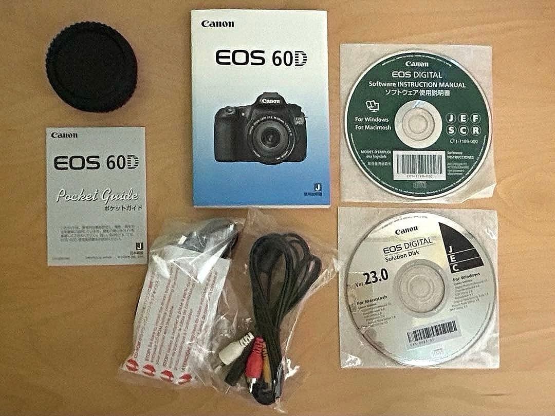 Canon EOS 60D デジタル一眼レフカメラ　EW-73B ES-62