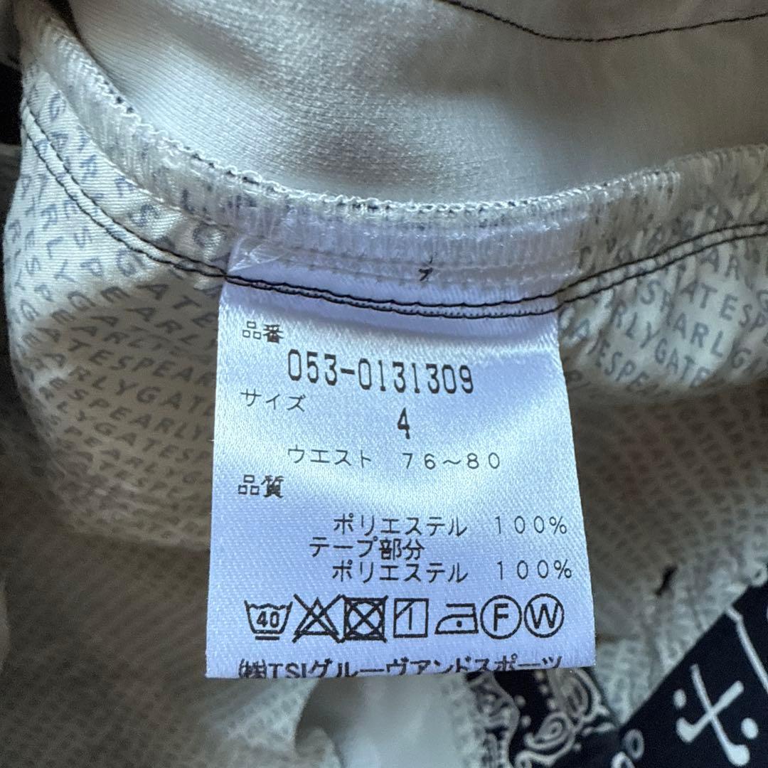 PEARLY GATES パーリーゲイツ　バンダナ柄パンツ