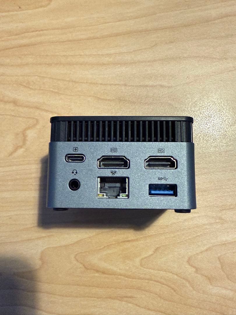 GMKtec NucBox G5 MEM12GB NVME 512GB換装済み