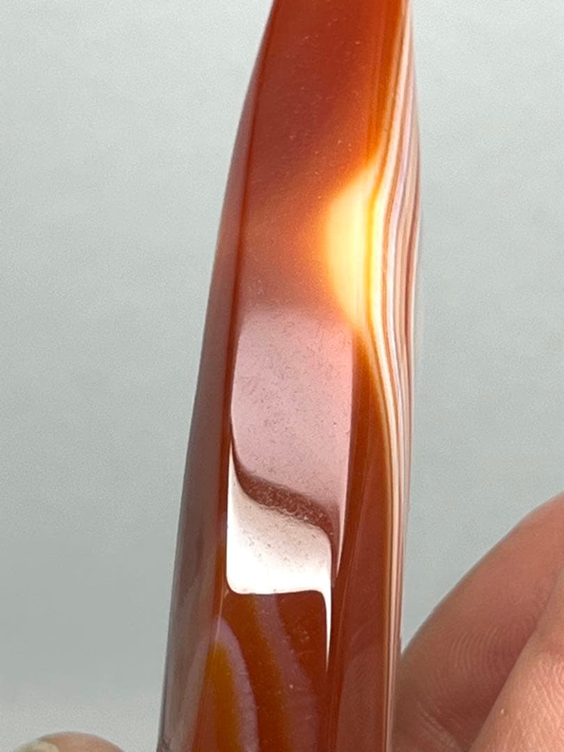 天然石　カーネリアン　フレイム　タケノコ　雫　⭐️1903