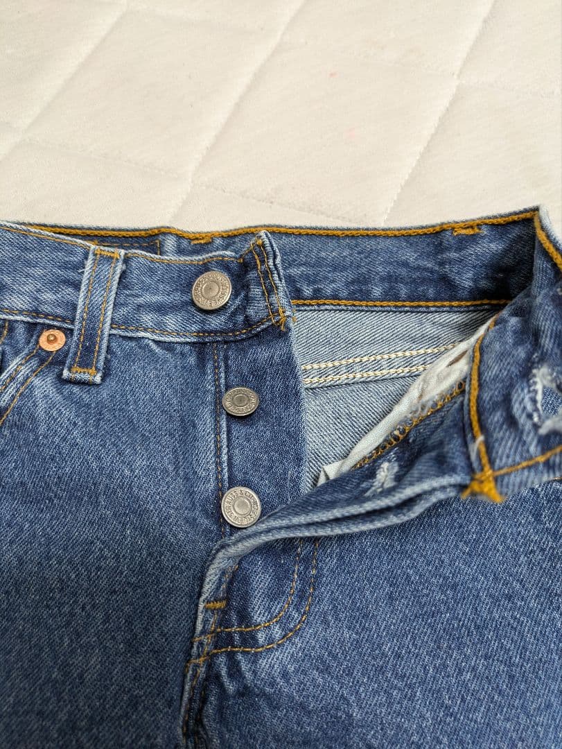 【Levi's　リーバイス】501　キッズデニム　米国製　5y　110　新品