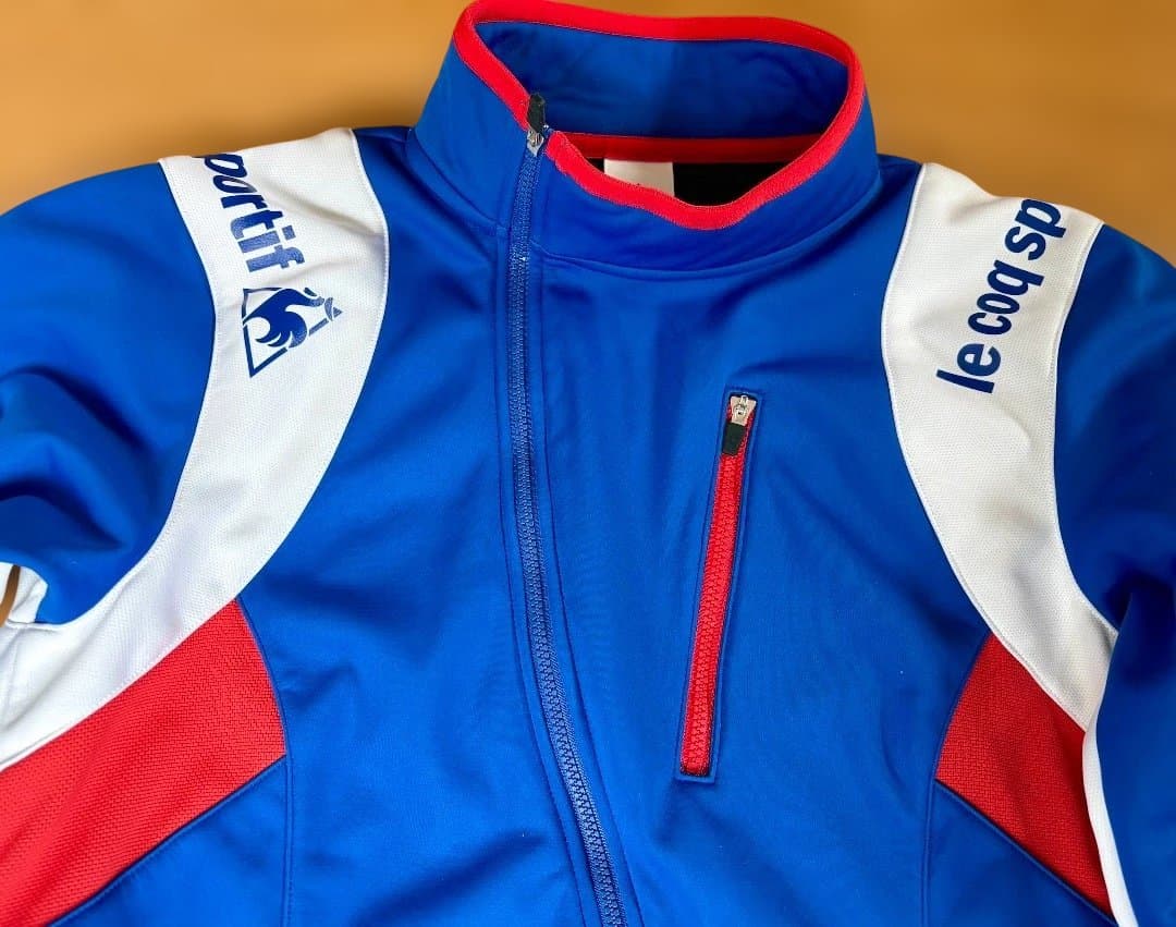 美品 ルコックle coq sportif スポルティフ サイクルジャージ L