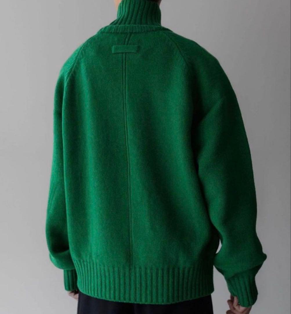 stein EX FINE LAMBS LOOSE HIGH NECK ニット