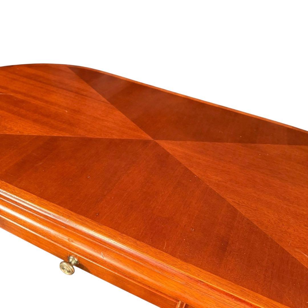 HR877 マルニ木工 maruni地中海　オーバル　コーヒーテーブル