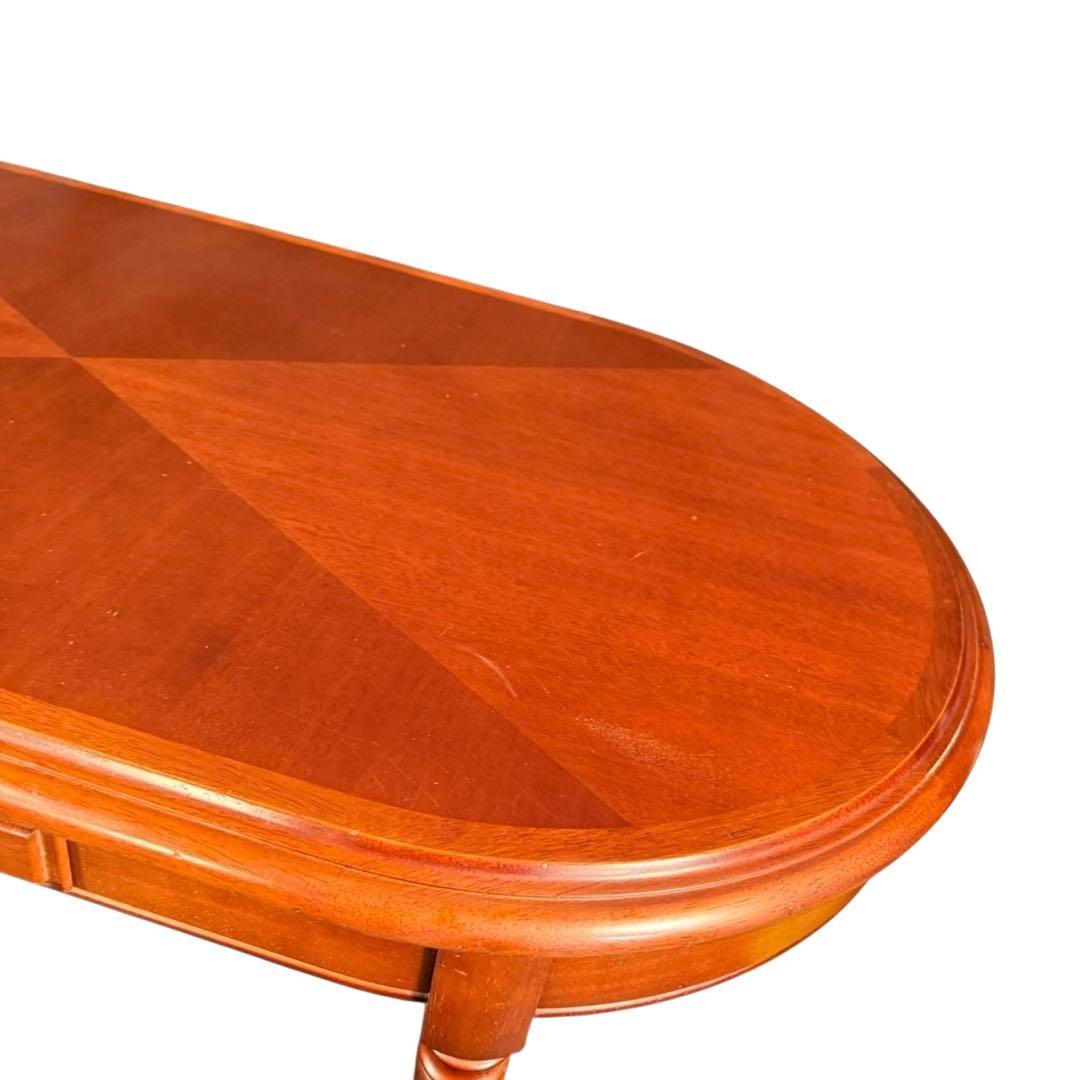 HR877 マルニ木工 maruni地中海　オーバル　コーヒーテーブル