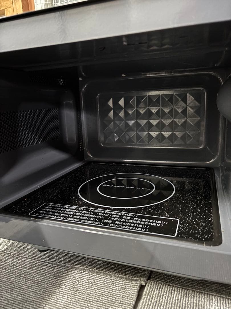 【✨配送設置無料！】00037 アイリスオーヤマ フラット電子レンジ