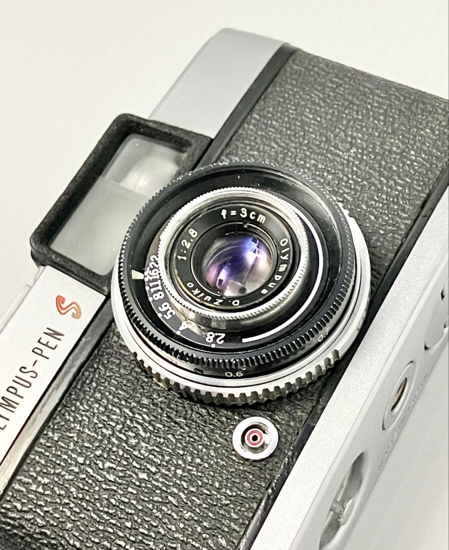 エモい美品 65年前 1960年製 OLYMPUS PEN S ハーフカメラ