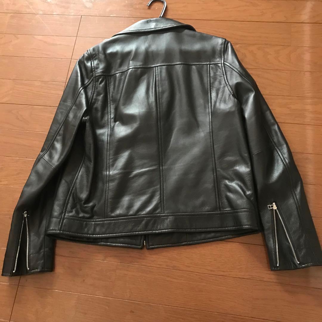 羊革　ライダージャケット
