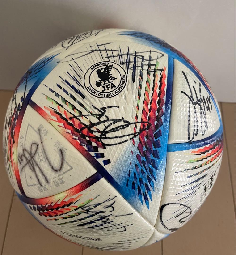 FIFA ワールドカップ2022 サッカーボール サイン入り 公式球