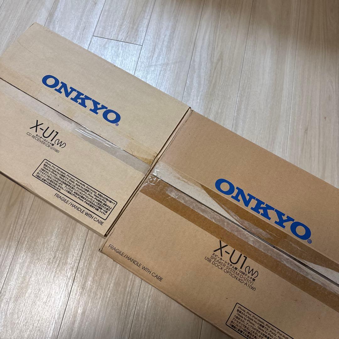中古⭐️ONKYO ミニコンポ CDプレーヤー付き