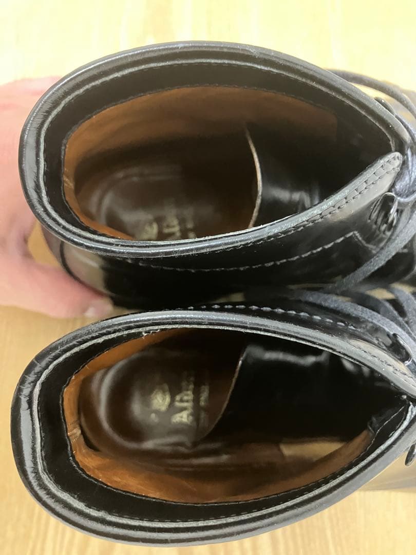 h*k様 Alden タンカーブーツ7.5D 4545H コードヴァン