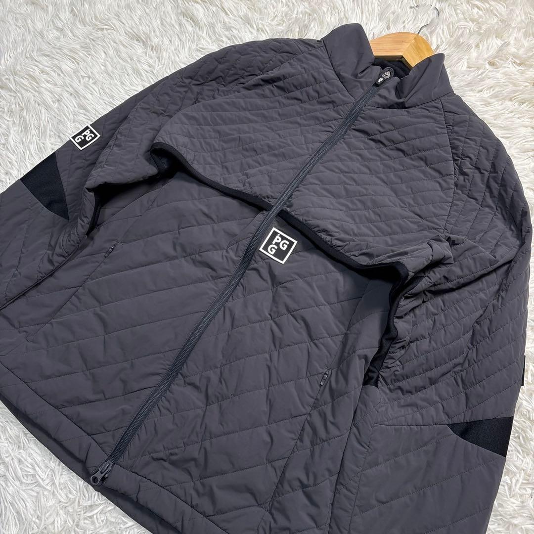 近年モデル⭐️パーリーゲイツ ジャケット スニード L ブラック ゴルフ 防風