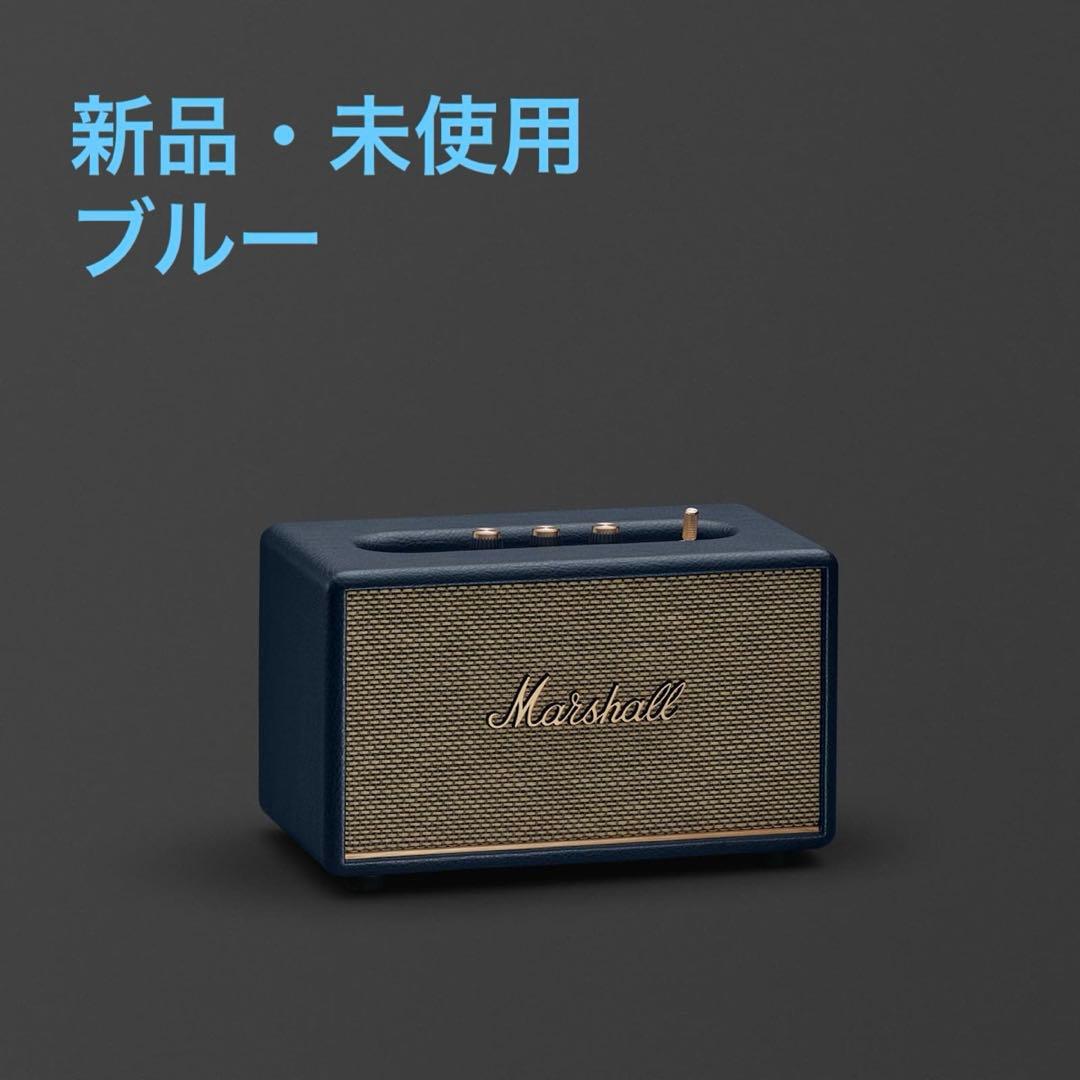 MARSHALL ワイヤレススピーカー ActonⅢ マーシャル 楽器 ブルー