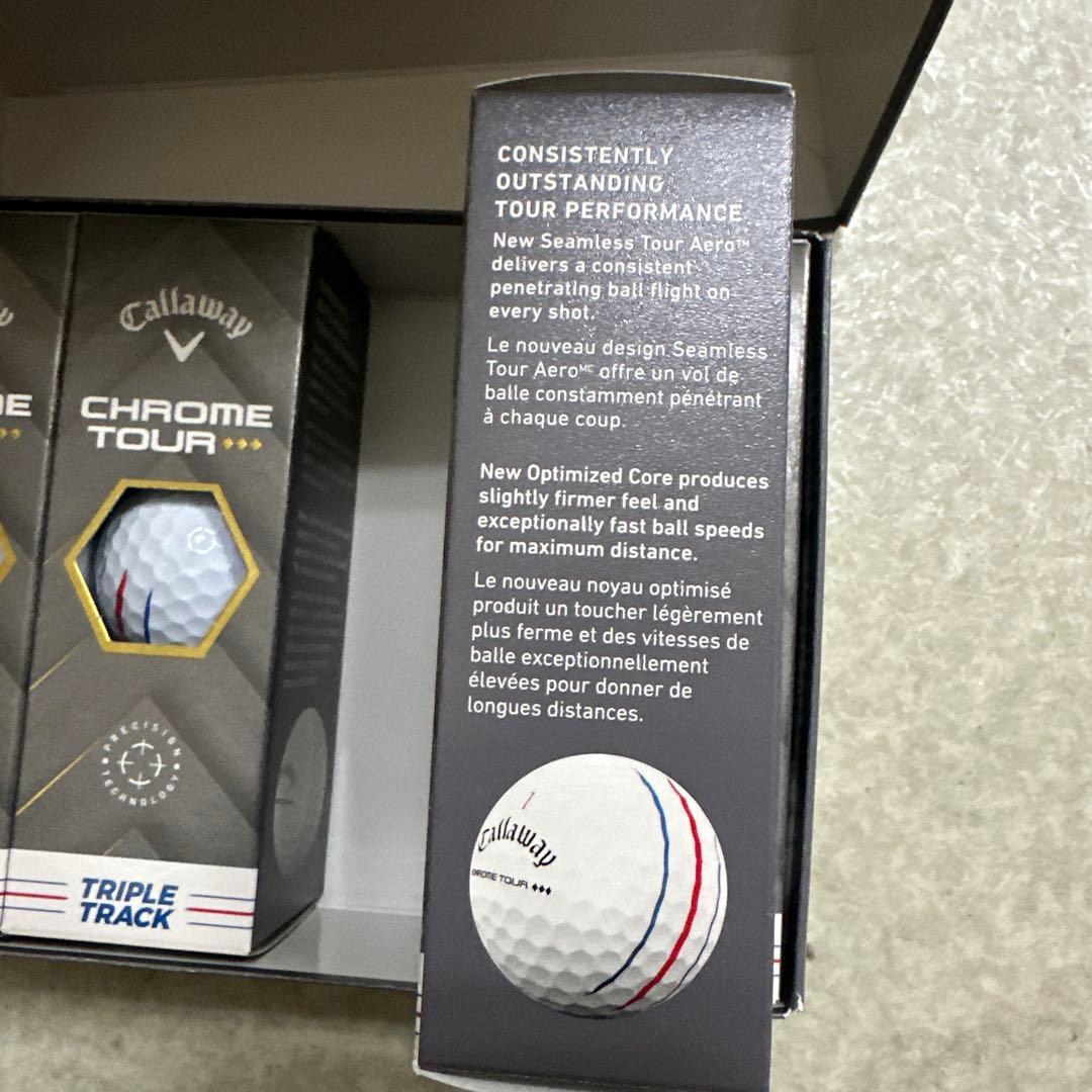 Callaway Chrome Tour ゴルフボール2箱