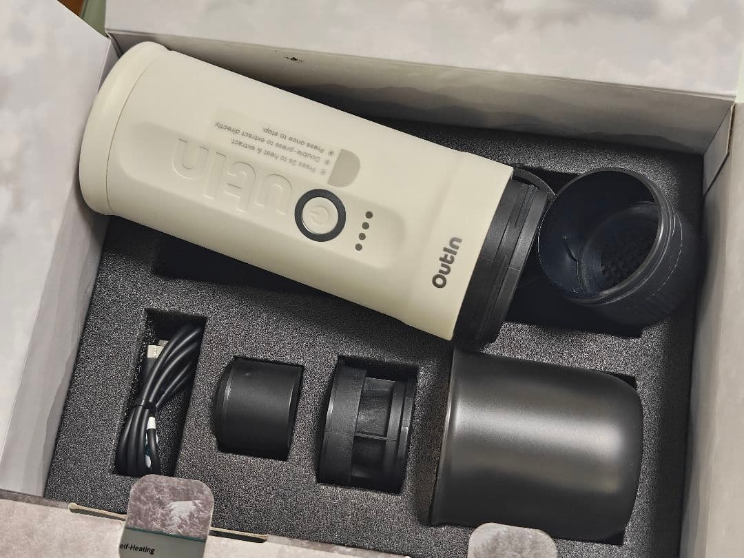 Outlin Nano ポータブルエスプレッソマシン 難あり