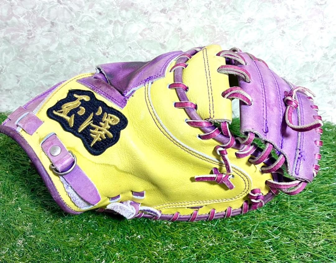 【フォロー割】中古 玉澤 タマザワ カンタマ 軟式用 キャッチャーミット 右投げ