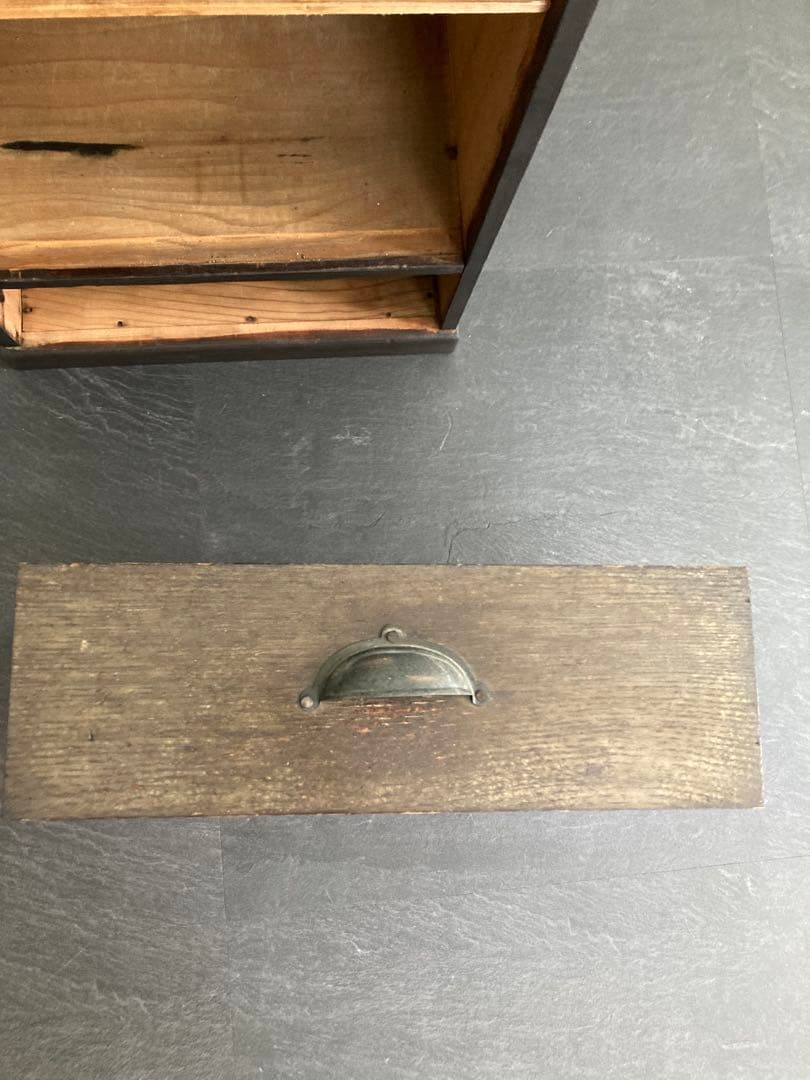 古道具　棚　3段