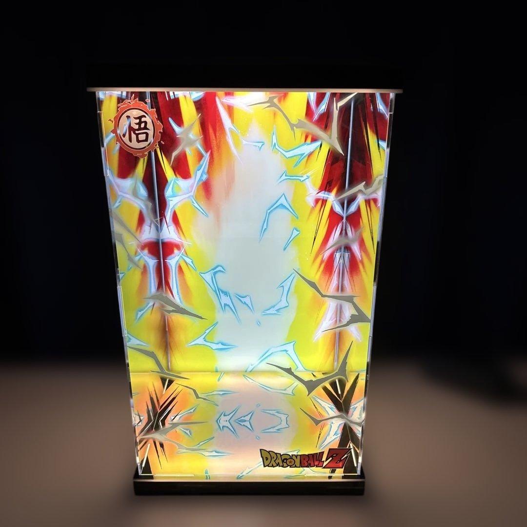 ドラゴンボール　照明付き展示ケース②