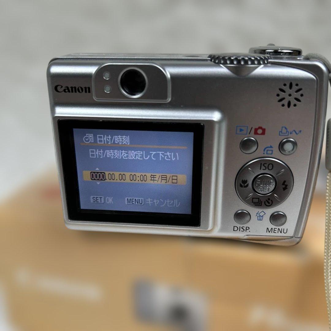 美品! Canon キャノンPowerShot A550 デジカメ 箱 説明書