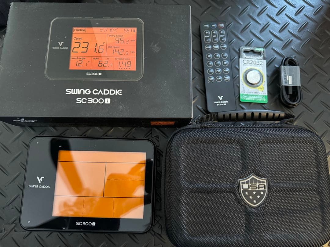 【美品】スイングキャディSC300i 弾道測定器