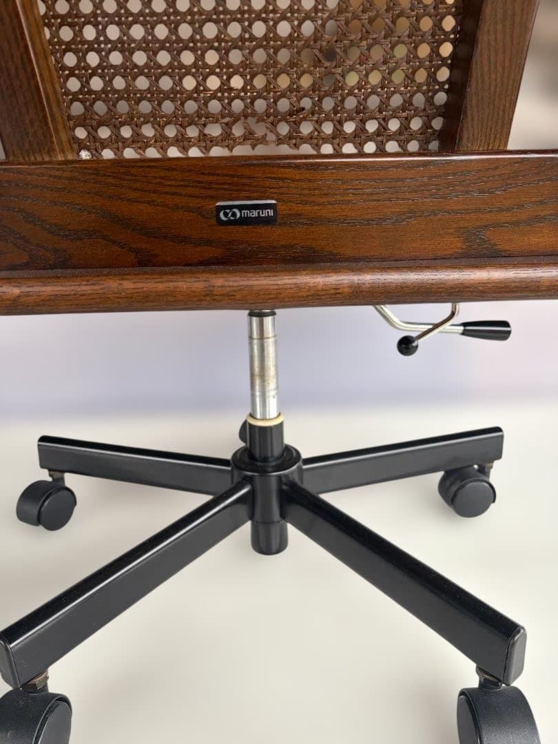 maruni デスクチェア　ダイニングチェア　昇降機能　車輪付き