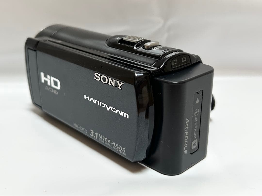 【バッテリー2個付き】SONY HDR-CX170 ビデオカメラ NP-FV70