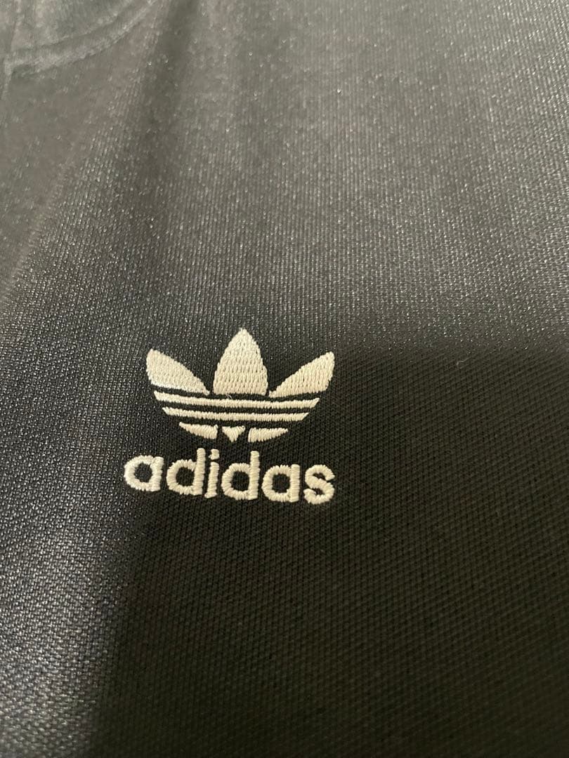 adidasBECKENBAUERアディダスベッケンバウアーセットアップL黒