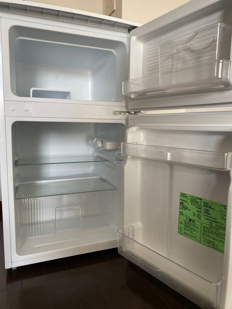 comfee 2ドア冷蔵庫 冷凍室付き