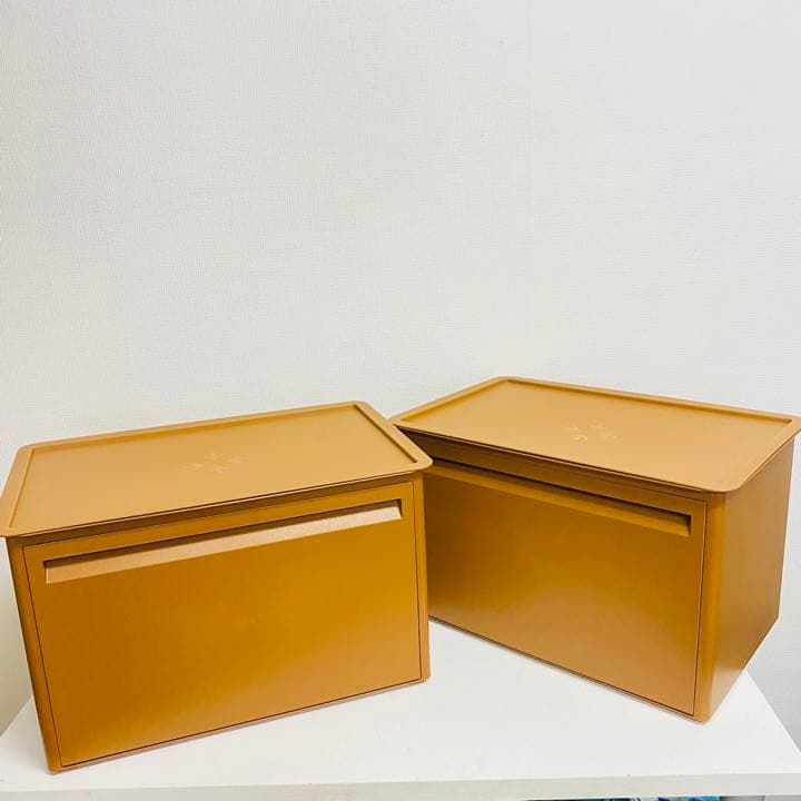 Tupperware マルチオーガナイザー ワイドドア付　2個セット　①