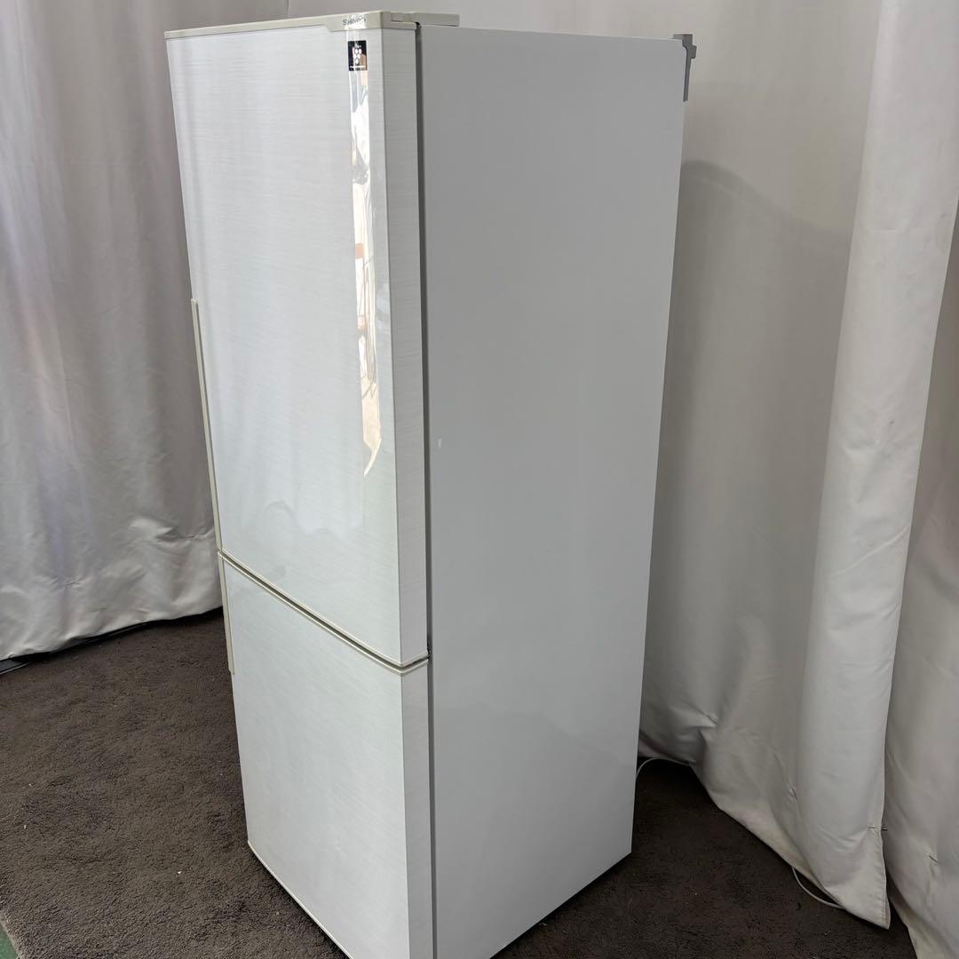 399⭕️冷蔵庫　シャープ　プラズマクラスター　設置無料　一人暮らし　綺麗　安い