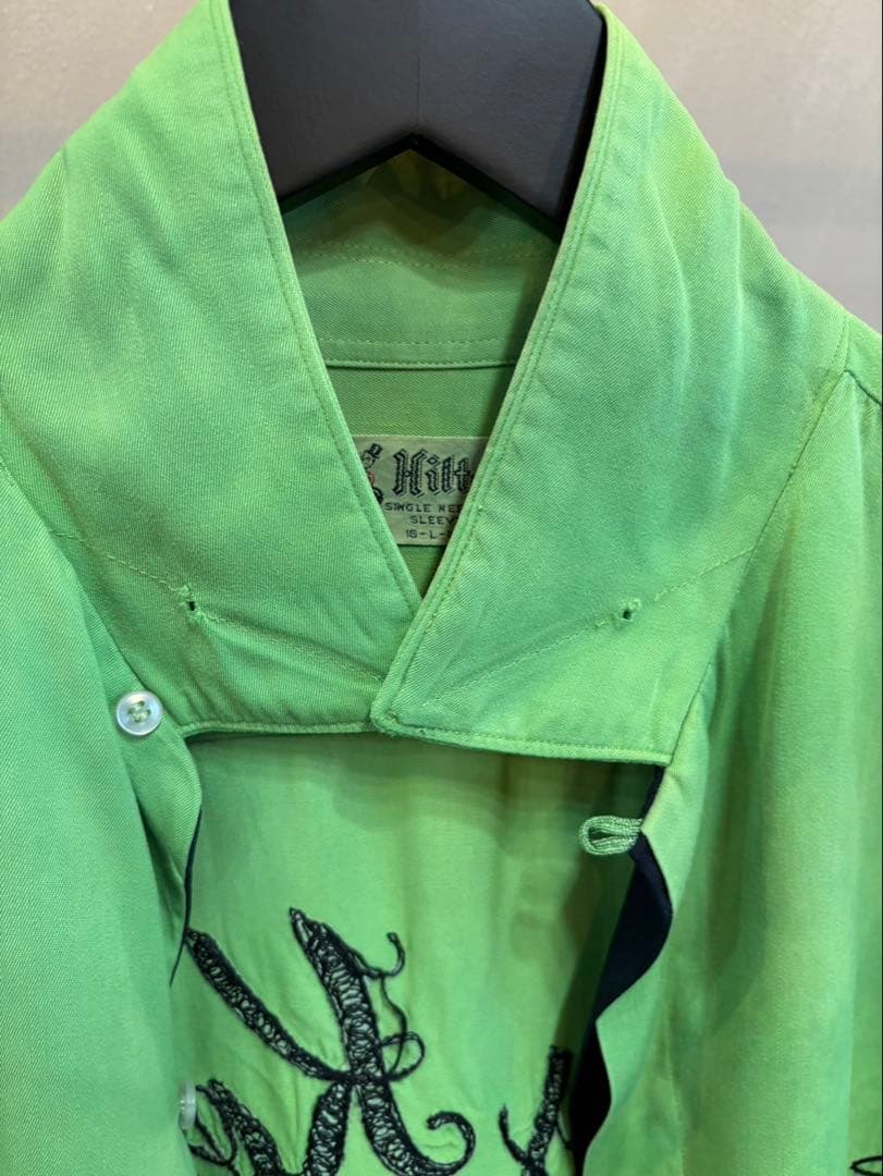 ウェア・シャツ 1950's \"HILTON\" RAYON BOWLING S/S SHIRT