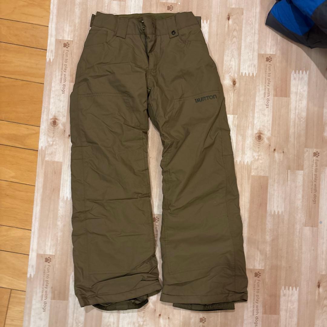 BURTON 子ども用スノーボードウェア3点セット