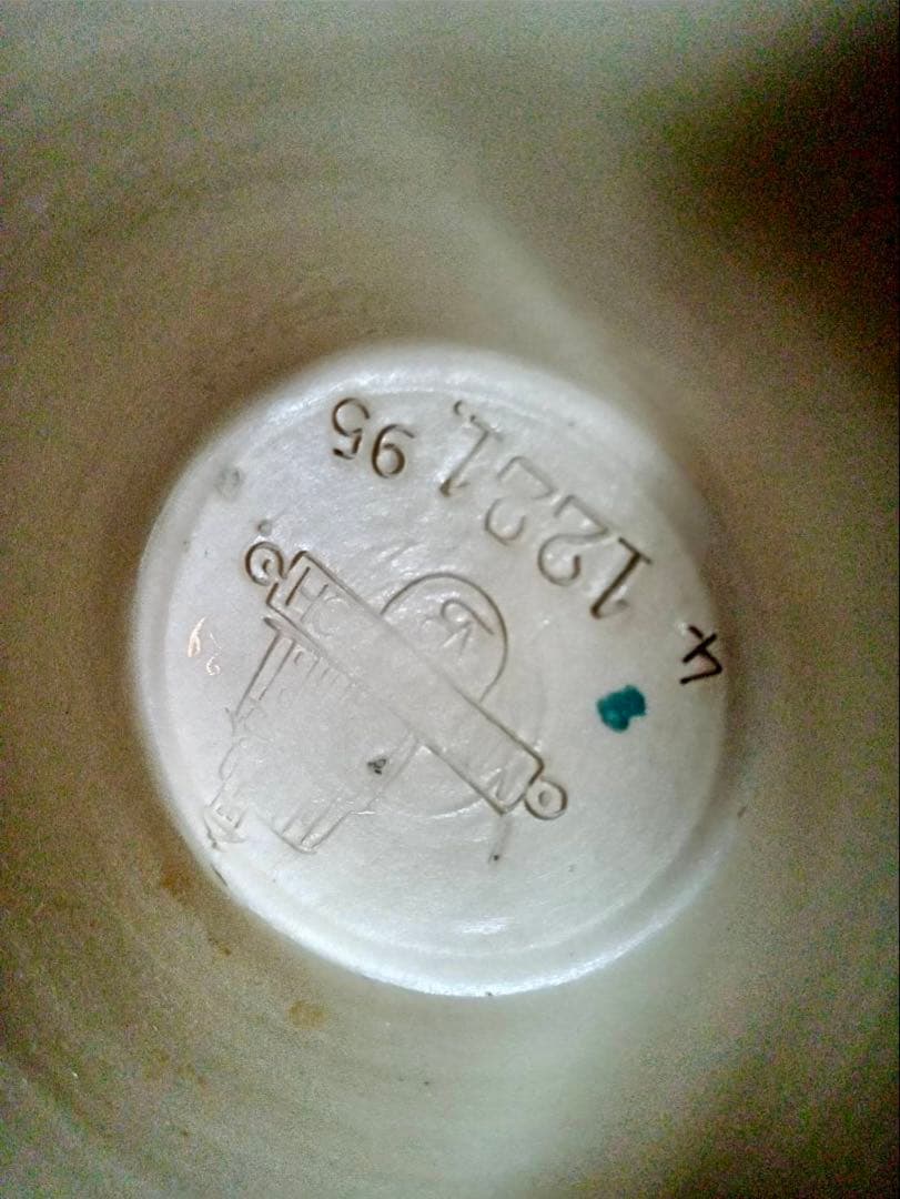 ドイツ　アンティーク　メトラッハ窯　ドイツ　ピッチャー　花瓶　美術品　希少