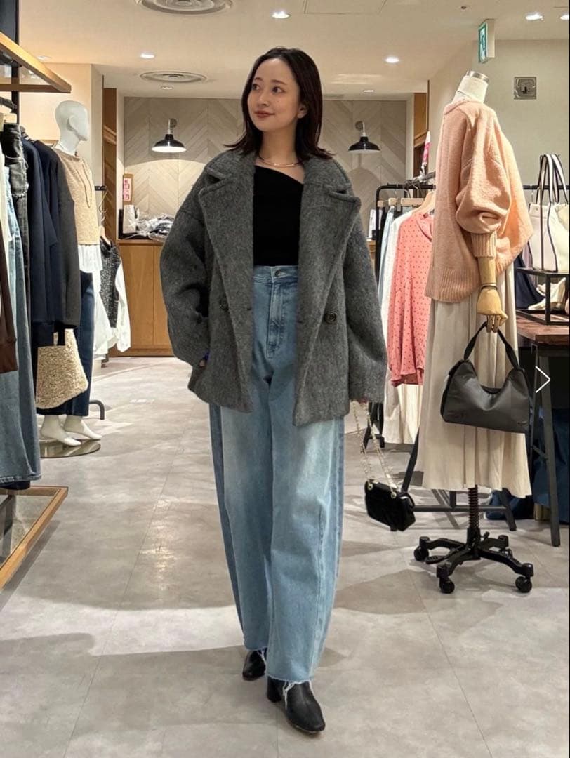 COLLAGE GALLARDAGALANTE シャギーコート