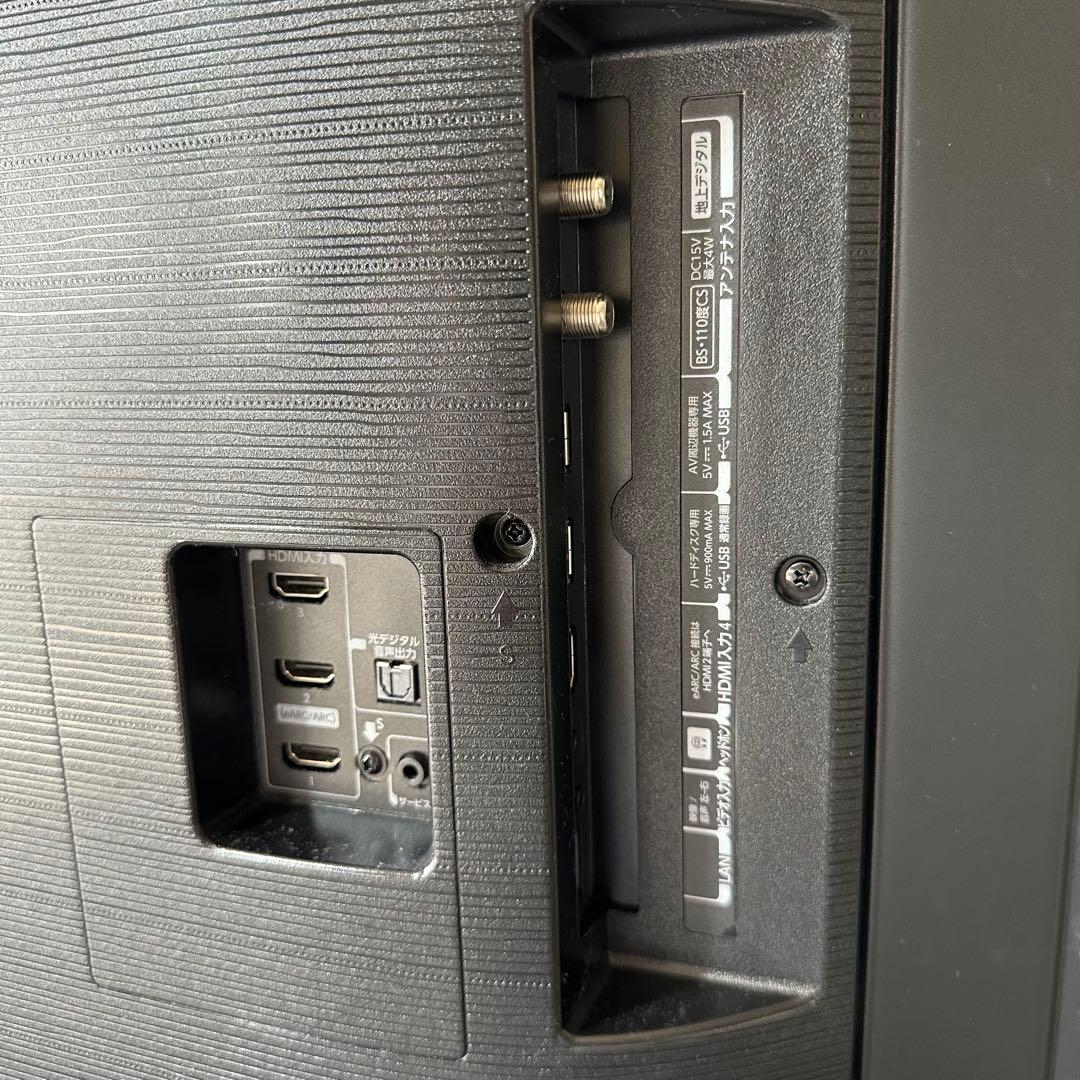 【極美品】TOSHIBA 液晶テレビ 4K 43インチ REGZA 2025年