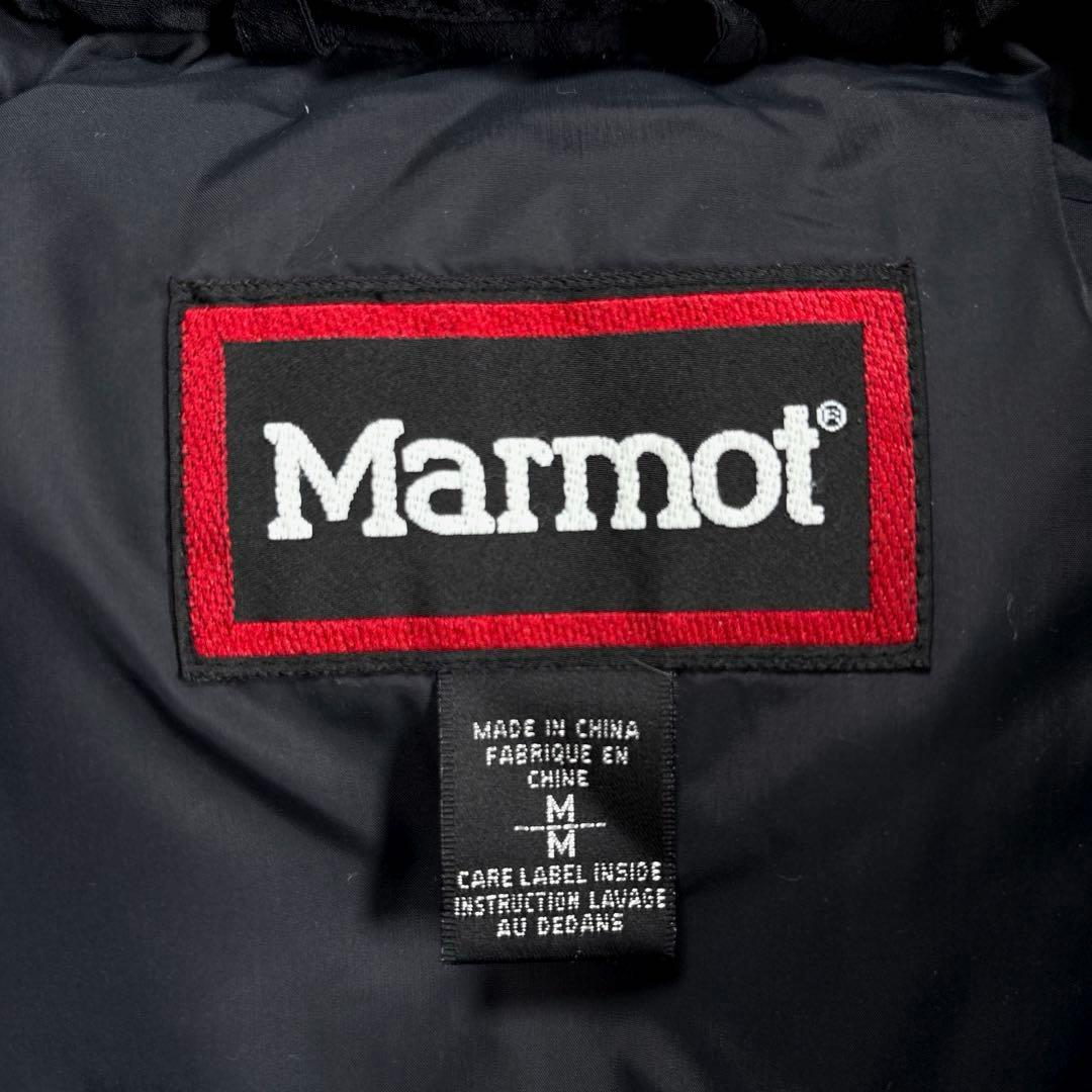 ✨2WAY・GORE‑TEX✨マーモット　ダウンジャケット　ビッグサイズ　黒　M