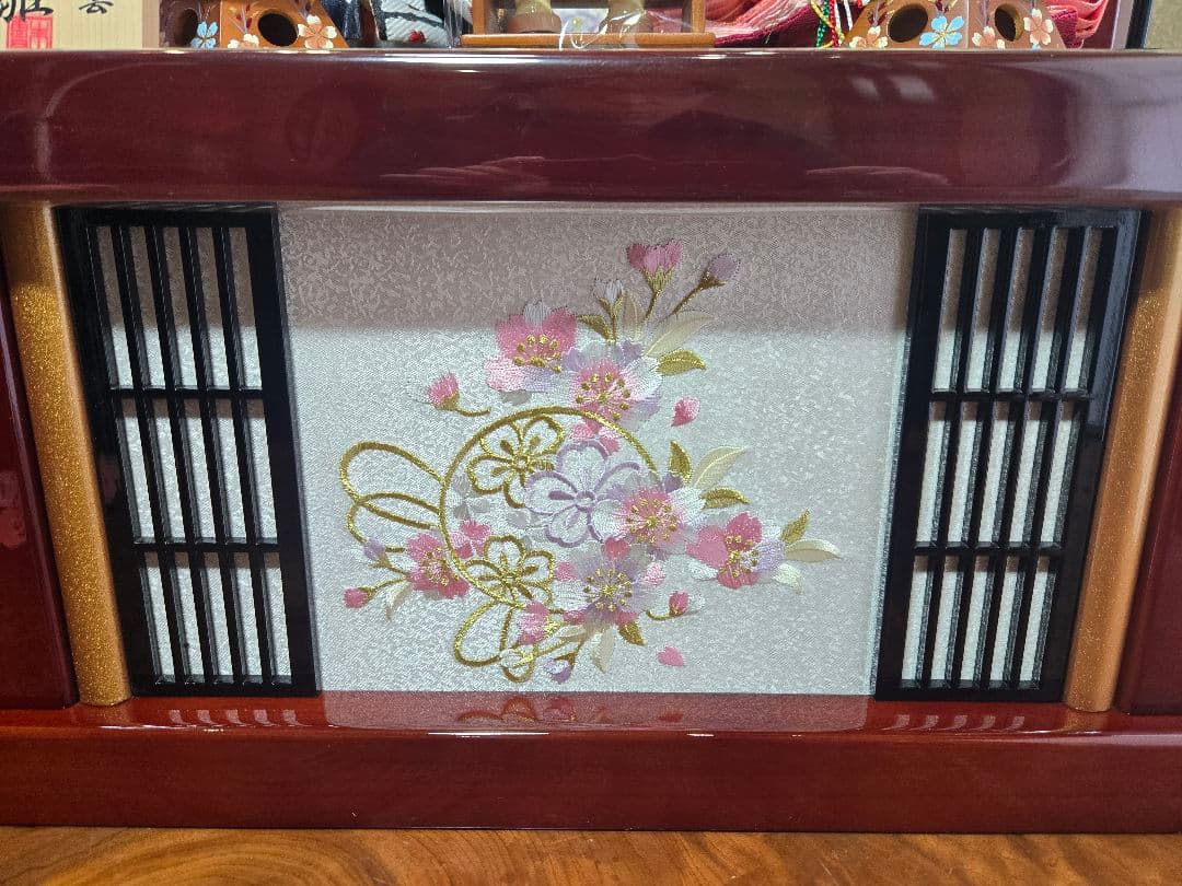 【一点限り】雛人形 収納飾り 　HS34